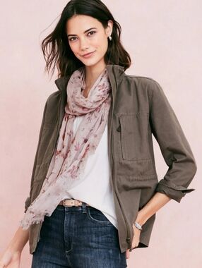 Garnet Hill Organic Cotton Cargo Jacket